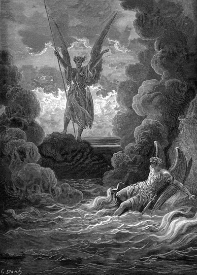 Paradiso Perduto: Satana e Belzebù da Gustave Dore
